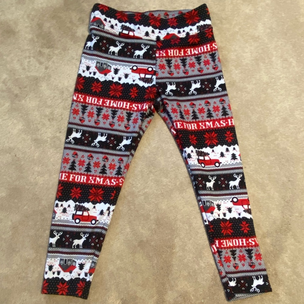 Christmas Jeep Leggings